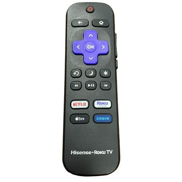 HISENSE RCALIR ROKU TV Remote Control