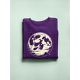 thumbnail image 3 of Witch Skater Skeleton Halloween Graphic - Men's Sweatshirt, 3 of 4