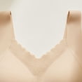 thumbnail image 6 of XIYON Bras For Women Lace Seamless Push Up Bra Non Padded Breathable Fixed Cup Vest Style Underwire Daily Comfort Everyday Wear Everyday Wear, 6 of 6