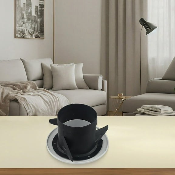 75-200Mm Round Adjustable Wall Interior Vent Abs Ventilation Grille Vent Cover