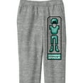 thumbnail image 2 of Minecraft Diamond Armor Athletic Heather Sweatpants-Medium, 2 of 3