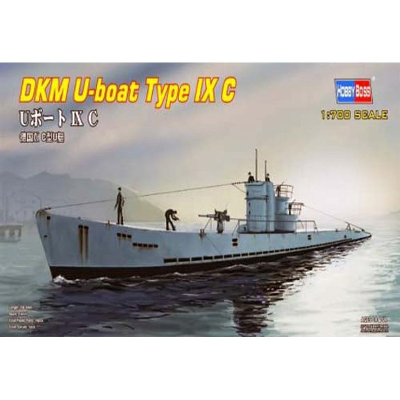 Deutsche Kriegsmarine U Boat IX C 1/700 Scale Plastic Model Kit Hobby Boss