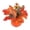 D, variant on Fall Artificial Pumpkins Ornament, Realistic Foam Pumpkin w/ Maple Leaf, Red Berries & Fake Flowers Decor, Halloween Thanksgiving Home Office Decoration, Table Centerpiece, Yellow & Orange, C