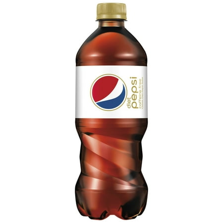 Diet Pepsi, Caffeine Free, 20 oz Bottle - Walmart.com ...