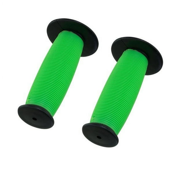 Mushroom Two-Tone Bike Grips Black/Green
