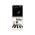 thumbnail image 3 of Bonita funda de teléfono transparente con dibujos animados de Snoopy y Charlie Brown para Samsung Galaxy Z Flip 6 5, carcasa trasera de TPU suave para Z Flip 3 4, 3 of 5