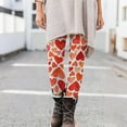 thumbnail image 5 of Erwazi Women's Valentines Day Print Tight Yoga Pants Sports Fitness Casual Fitting Leggings, 5 of 9