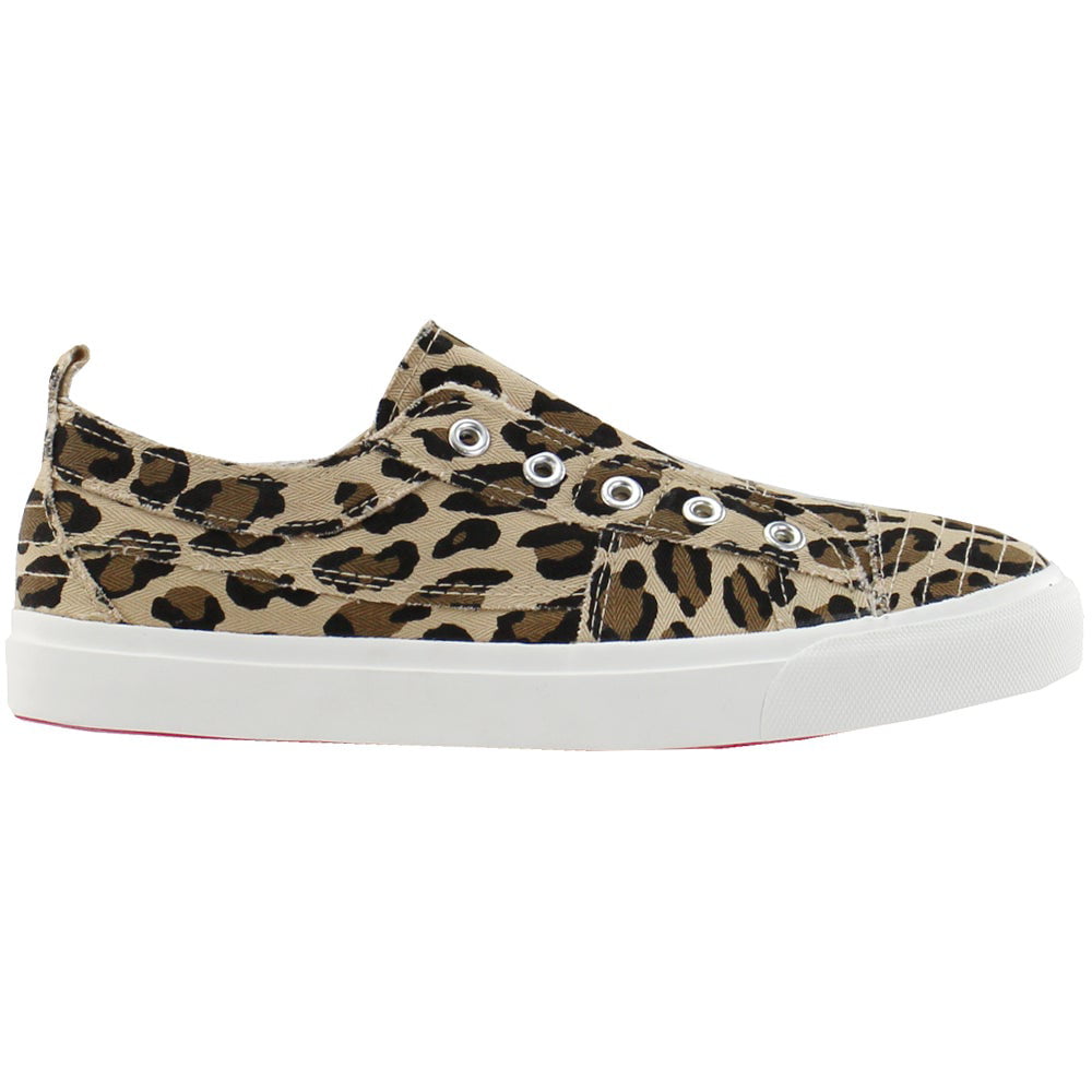 Corkys Footwear - Corkys Babalu Leopard Slip On Womens Sneakers Shoes ...