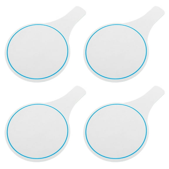 unbranded  4 Pcs Bidding Paddles Score Board Whiteboard Excellent Texture Scoreboards