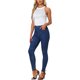thumbnail image 2 of INSPIRAR CHIC Body de Mujer con Flecos Sin Mangas Cuello Halter Tops Bodycon S Blanco, 2 of 6