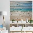 thumbnail image 3 of Design Art - Vagues Blanches s'Embrassant Plage Sable, 3 of 5