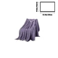 thumbnail image 3 of Clearance Boovnll Throw Blanket, Super Soft & Cozy Solid Color Microfiber Flannel Blankets, Lightweight Machine Washable for All Season Home, Office, Living Room, Couch, Sofa, Blanket - 59x79", 3 of 7