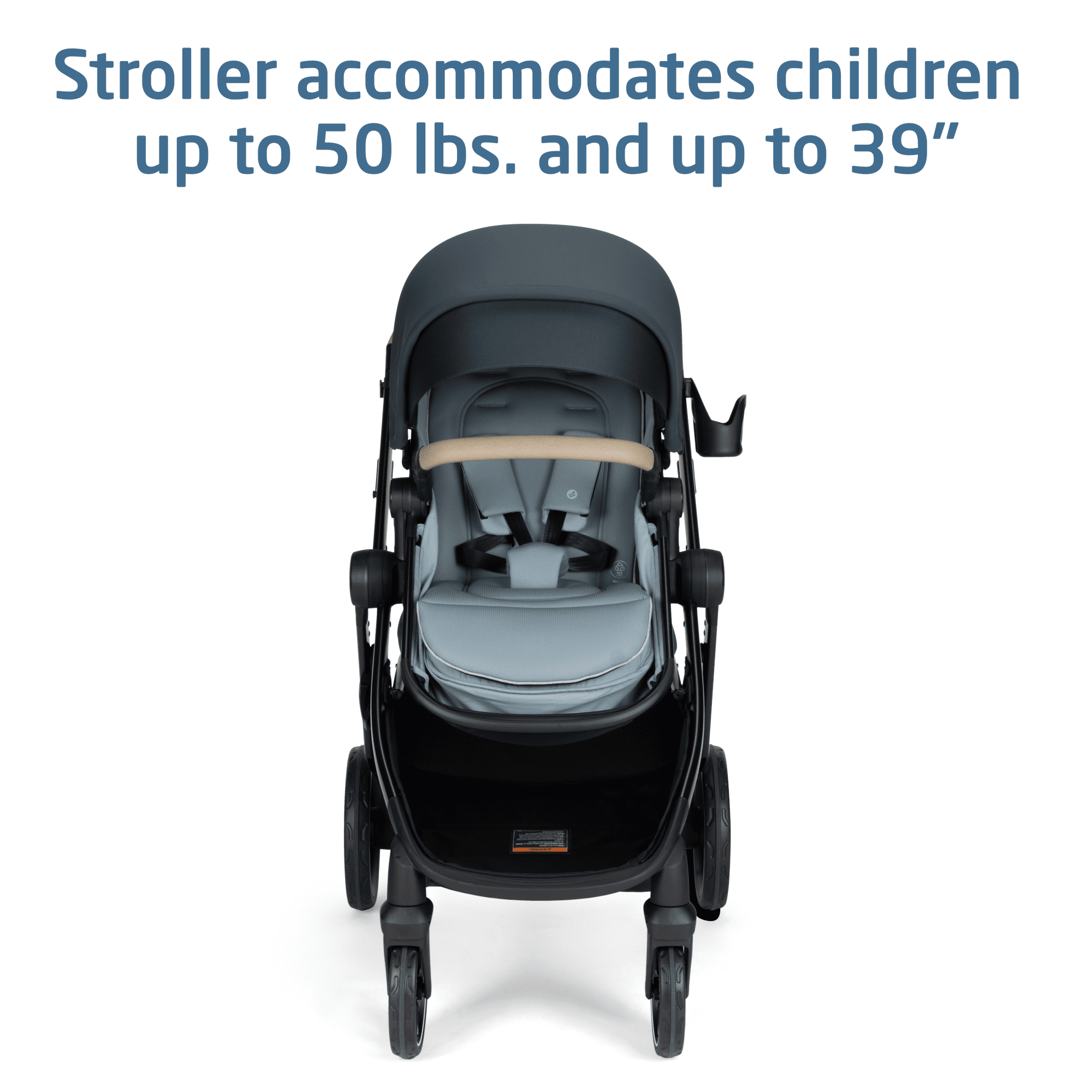 Maxi-Cosi Zelia Pro 5-in-1 Modular Travel System, Seascape