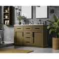 thumbnail image 3 of Elegant Kitchen and Bath Alden 54 inch Double Bathroom Vanity in Chestnut Brown, 3 of 10
