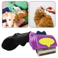 thumbnail image 1 of Peine para Caballos para Y Gatos Elimina Nudos Elimina El Pelo Flotante Peine Depilatorio para Americano Tres Generaciones Autolimpiante Superventas Transfronterizo (pelo Corto para Gatos Grandes), 1 of 9