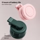 thumbnail image 4 of Toystoory mini ventilador de clip portátil de mano recargable 3 modos ajustable verano enfriamiento bolsillo estudiante plástico enfriador Accesorios para electrodomésticos Verde, 4 of 6