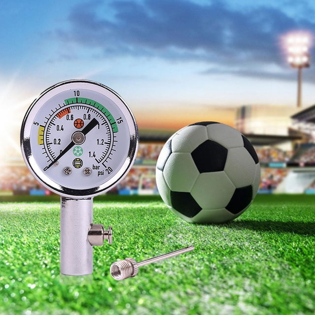 Medidor de Presión de Bola, Instrumentos de Medición de Presión de Aire, Utilidad Portátil, Medidor de Aire de Precisión, Medición para Rugby, Fútbol, sin cobertura