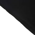 thumbnail image 5 of BalsaCircle 90" x 132" Black Rectangular Premium Velvet Tablecloth Table Linens, 5 of 8