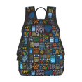thumbnail image 1 of Balery Happy Father Day Mochila ligera para hombre y mujer: duradera e impermeable, ideal para la escuela, el trabajo, viajes y uso diario., 1 of 7