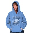 thumbnail image 4 of Michigan Cute State Flower Souvenir Hoodie Sweatshirt Women Brisco Brands S, 4 of 6