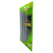 Hy-Ko 3 Vinyl Self-Adhesive Black Letters and Numbers Kit, 184 Pieces