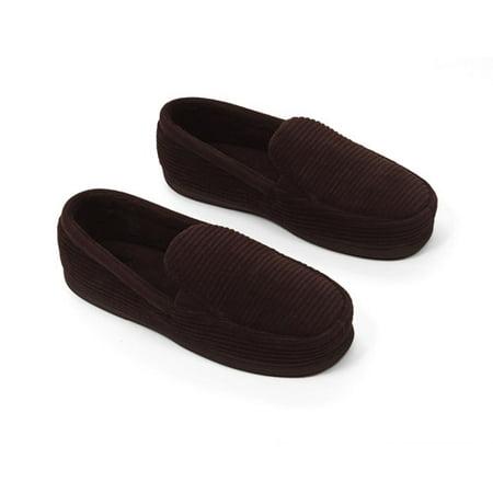 

Dearfoams Df Men s Espresso Cord Moc
