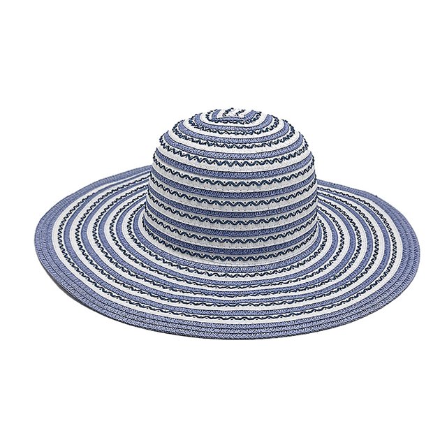 Sombreros de ala ancha para mujer, sombrero plegable para vacaciones en la playa, sombrero grande para protección solar y sombreado, sombrero para mujer