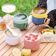thumbnail image 4 of Plastic/Stainless Steel Lunch Box Food Container Flask Soup Storage Vacuum Thermal Jar Thermos Cup Bento Lunch Box For Children Plastic D Single Layer, 4 of 6