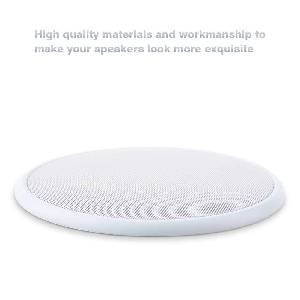 8 Inch Car Audio Speaker Cover Metal Mesh Subwoofer Grill Horn Guard - Black - View #6