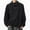 A01-Black, variant on Momasggi Oversized Turtleneck Hoodies for Men Trendy Textured Hooded Sweatshirt Loose Casual Long Sleeve Drop Shoulder Sweatshirts Fashion Solid Color Pullover Tops White XL