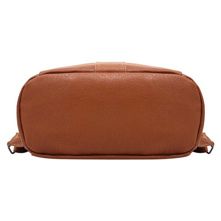 Herrnalise Leather Backpack Purses for Women Antitheft Soft  display picture 1