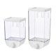 thumbnail image 1 of contenedor de almacenamiento de granos De 2 Dispensadores De Alimentos Secos De 1000ml / 1500ml De Montaje En Pared Caja De Tuercas De Grano Magideal contenedor de almacenamiento de granos, 1 of 7