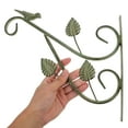 thumbnail image 3 of GOOHOCHY Hanging Plant Bracket Hook Iron Decorative Plant Hanger For Flower Basket Bird Feeder Wind Chime Lanterns Hanging Plant Hooks, 3 of 8