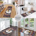 thumbnail image 6 of Yayeee Runner Rug for Bedroom 2'x6' Machine Washable Hallway Non Slip Mat, Brown Abstract Eagle, 6 of 8