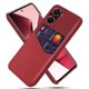 thumbnail image 1 of KAIYANG Funda de tela con textura para vivo V29e (global) 5G/Y200 (India) 5G, venta al por mayor, estilo C vivo Y200 (India) 5G, color rojo, 1 of 4