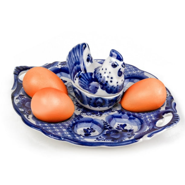 Decorative Easter Eggs Dish 8x9inch Little Chicken Easter Egg Dish