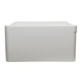 thumbnail image 4 of ALFI brand AB533-W 33" White Smooth Apron Single Bowl Fireclay Farm Sink, 4 of 6