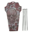 thumbnail image 3 of Mud Guard, Hard To Break Easy Installation PP5 Bicycle Mudguard  For Bike Decoration Skull Pattern, 3 of 8
