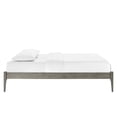 thumbnail image 6 of Modway June Wood Platform Bed Frame, King, Gray, 6 of 8