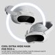 thumbnail image 1 of Almohadillas faciales para gafas de realidad virtual SUSUchens con ventiladores de refrigeración transpirables y ensanchados que alivian la presión de uso. Almohadillas faciales para gafas, 1 of 1