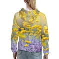 thumbnail image 7 of Sigee Flowers And Butterflies for Women's Pullover Hoodie Sweatshirts Adult Casual Long Sleeve Sweatshirts ,Sizes S-2XL-X-Large, 7 of 7