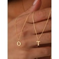 thumbnail image 3 of PERITANG Versatile Letter Detail Pendant Necklace For Women Minimalist Chain Matching Neck Vintage Jewelry, 3 of 4