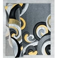 thumbnail image 5 of United Weavers Drachma Dahlia Modern Paisley Area Rug, Yellow, 5'3" x 7'6", 5 of 5