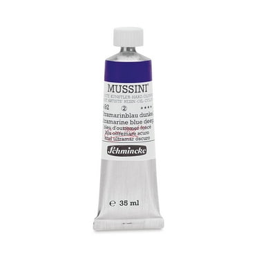 Schmincke Mussini Oil Color - Ultramarine Blue Deep, 35 ml tube