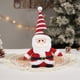 thumbnail image 4 of Christmas Knitted Fabric Sitting Old Man Snowman Penguin Doll Christmas Small Ornaments Decoration, 4 of 6