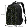thumbnail image 5 of Daiia Lilies Flowers Pattern USB Charging Backpack for Men and Women, Anti-Theft Backpack,Travel Backpack,School Backpack,College Backpack,Laptop Backpack, 5 of 7