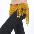 thumbnail image 2 of Cadena de danza del vientre Sunnimix con campanas oro, 2 of 8
