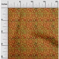 thumbnail image 1 of oneOone Georgette Viscose Brown Fabric Batik Craft Projects Decor Fabric Printed By The Yard 42 Inch Wide - BU, 1 of 4