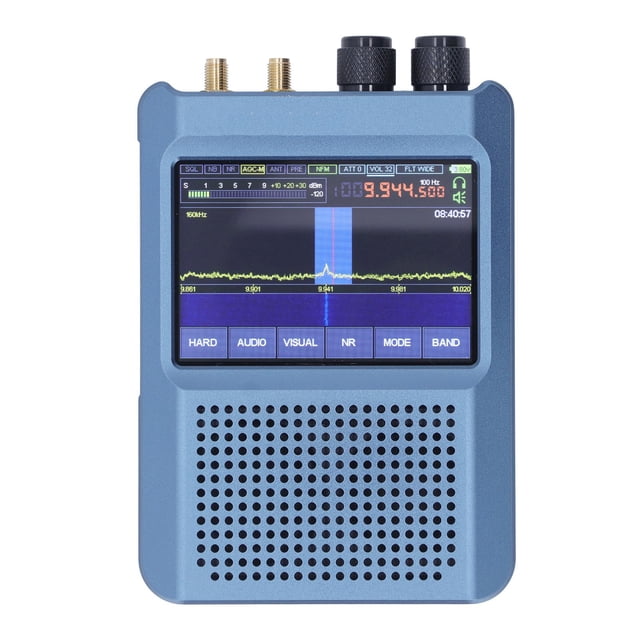 Receptor DSP SDR, Mano de Obra Fina de 3.5 Pulgadas de Pantalla IPS 50KHz-250MHz 400MHz-2GHz DSP SDR Receptor de Onda Corta para la Señal de Recepción de la Señal