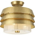 thumbnail image 3 of POINT DUME® Sandbar Collection Brushed Brass Semi-Flush Convertible, 3 of 4